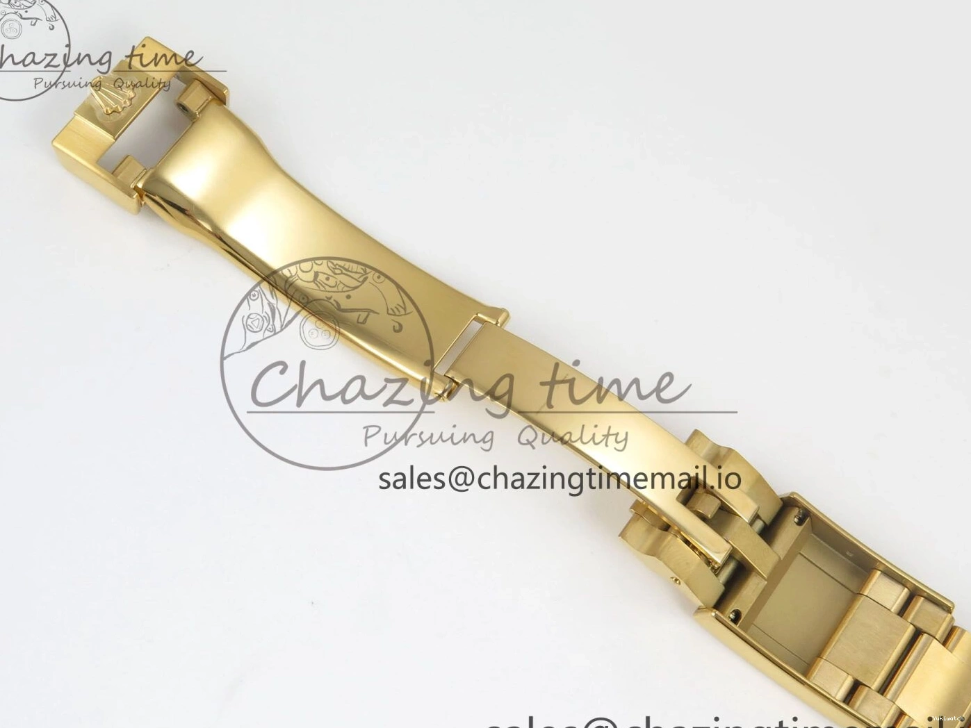 Bezel YG Crystals MPF SA4801 Skeleton Bracelet Custom 40mm Modded Green Dial Daytona on 0427